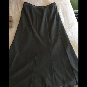 Vintage 8 gore fit and flare midi skirt